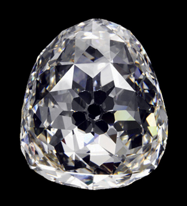 Diamant Sancy - světle žlutý diamant o hmotnosti 55,23 karátů
