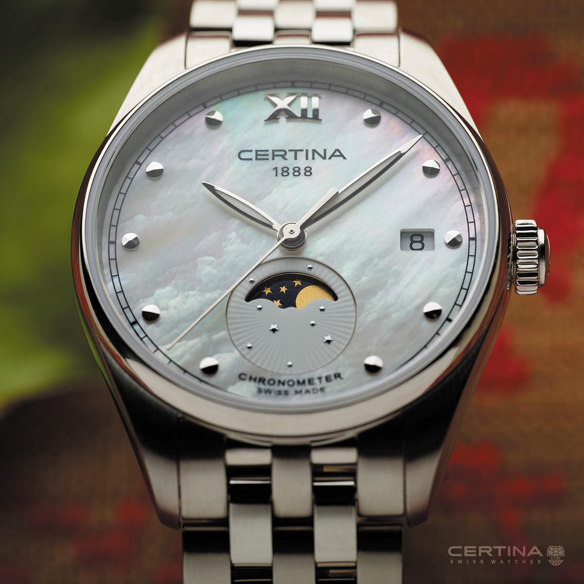 Dámské elegantní hodinky Certina DS-8 Lady C033.257.11.118.00