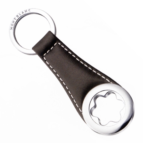 Key Ring Star MAST steel brown leather 101796