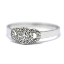 Prsten s diamanty 26460