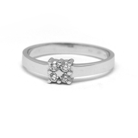 Prsten s diamanty 29082