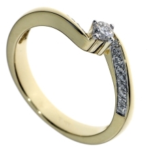 Prsten s diamanty SAR00023-54