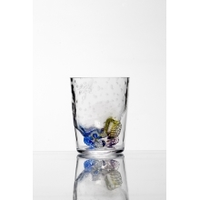 WHISKY COLOR -  sklenička na whisky z kolekce uměleckého skla Bořka Šípka